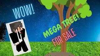 Building A MEGA Tree In MINECRAFT!