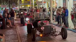 Classic Custom & Muscle Cars Cruise Main Street. Sights Sounds & Smells of the Best Car Show