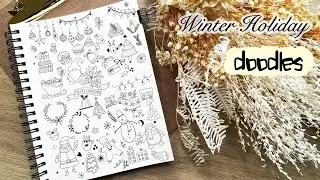 All-You-Need Easy Winter Holiday Doodles