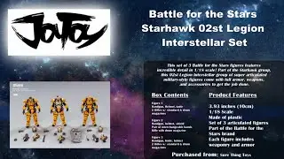 JoyToy   Battle for the Stars   Starhawk 02st Legion Interstellar Set Unboxing
