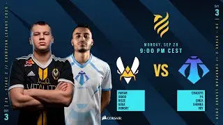Team Vitality vs Teampra // Rainbow Six European league 2020 - Stage 2 - Playday #3