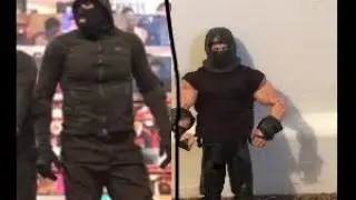 how to make a wwe  plain retribution figure