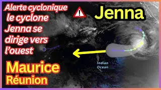 Alerte cyclonique : le cyclone Jenna se dirige vers l&rsquo;ouest