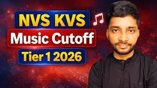 NVS KVS Music Teacher Cutoff Tier 1 (2026) | Kitna Jayega Safe Score? #kvsmusicteacher #nvsmusic