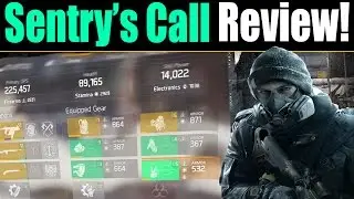 The Division: Sentry's Call Gear Set Talent Stalker Review! (INSANE DAMAGE)