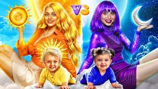 Dag Meisje Zon vs Nacht Meisje Maan! Hoe Word Je een Populair Meisje