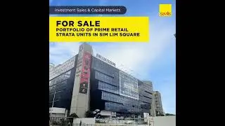 Seven strata retail units at Sim Lim Square for sale at $19.46 mil