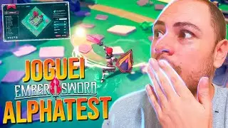 EMBER SWORD Gameplay - J&aacute; d&aacute; para JOGAR o ALPHA TEST