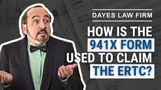 How is the 941X form used to claim the ERTC?