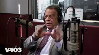 Ambassador Andrew Young Visits The Ryan Cameron Morning Show With Wanda Smith