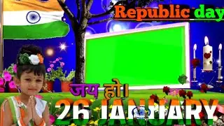 republic day green screen template // 26 January Status Green Screen Video 2022 // siku babu