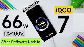 iQOO 7 Charging Test After Software Update can it charge in 30mins