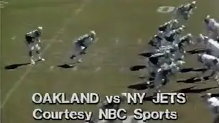 1977 Week 06 Oakland Raiders @ New York Jets - highlights (CBS)