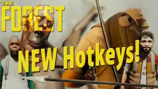 ►NEW Quickswap Hotkeys! Bone Arrows, Cannibal Mask, Clothes, and More! Overview V0.55  | The Forest
