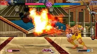 🎮 Dhalsim vs Balrog 😱 Mind Games or Pure Power? 🔥 #StreetFighterII #ArcadeFight #EpicBattles