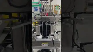 cups tray feeding dispenser equipment #machine #cleanerfillingmachine #petbottlesodafillingmachine