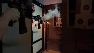 WE HK416 GBB shooting with tracer unit #airsoft