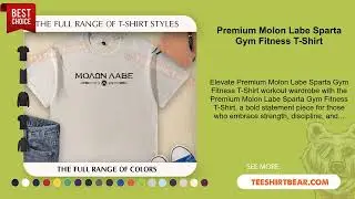 Premium Molon Labe Sparta Gym Fitness T-Shirt