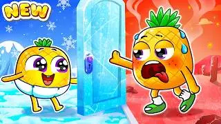 Colorful Escape Room Challenge | Color Door Song | Learn Colors for Kids |YUM YUM - Funny Kids Songs
