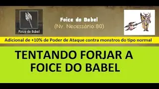TENTANDO FORJAR A FOICE DO BABEL - PRISTON TALE 2021