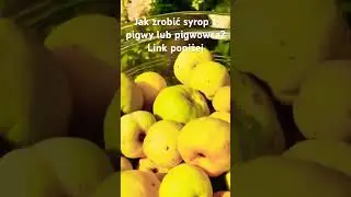 Syrop z pigwy lub pigwowca