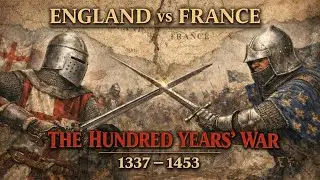 🔥 How England and France Destroyed Each Other for 100 Years (1337-1453)