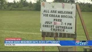 Byron Good Neighbor Days kicks of Wednesday night
