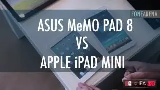 Asus Memo Pad 8 vs Apple iPad Mini Hands On