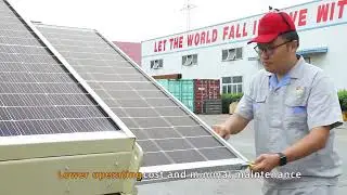 FZMT-S1600 Solar Light Tower Emergency Lighting Tower