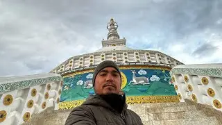 Shanti Stupa / Japanese Gumpa #shantistupa#shortsfeed#live@TrendsKargil 