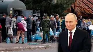 Russia sparks humanitarian crisis in Donbas - Discontent against Putin growing