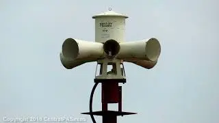 York Springs, PA Sentry 10V Siren Test- Alert- 6-2-18