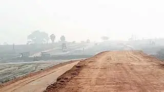 Six Lane Latest Update 🏗️ || Varanasi Kolkata Expressway Phase 13 Working Update || प्रकृति नज़ारा..