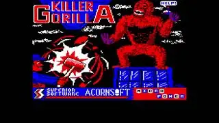 Killer Gorilla (Acornsoft + Superior software) BBC Micro game