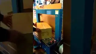 Video of TRS 600 Pacmasta Auto Strapping Machine in Operation