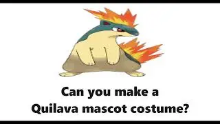 Quilava Pokemon Mascot Costume Request #quilava #request #mascotcostume #pokemon2025 (Do A Concept)