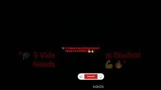 &ldquo;🎓 5 Videos Every College Student Needs for SUCCESS 💪🔥&rdquo;|#techvlogs #students #viral #techcareer ...|