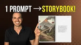 1 Prompt = Full Storybook?! 🤯 Gemini AI Hack!