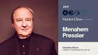 Менахем Пресслер - Мастер-класс - Камерная музыка - Фортепианный квартет № 1 Брамса