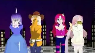 Mosaic Ponies MMD