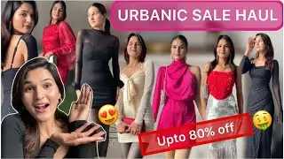 Urbanic Party Dresses Sale Haul 😍||Upto 80% off🤑||Dresses Try on haul Swati Rathi #urbanic #dress