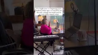 Kids Online Piano Lessons #kidspiano #pianoteacher #homeschooling