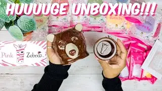 HUGE UNBOXING | PINK ZEBRA | TIK TOK LIVE WITH LDMAXWELL4101 | SMALL BUSINESS | BUDGET FRIENDLY