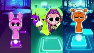 Sprunki Tiles Hop Gameplay | Perfect Rhythm & Satisfying Beats