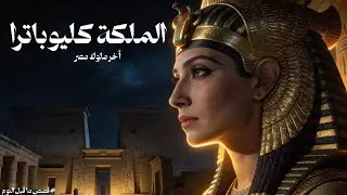 قصة كليوباترا الكاملة (القصة الحقيقية)  وثائقي تاريخي بصوت هادئ قبل النوم  آخر ملكات مصر. ​