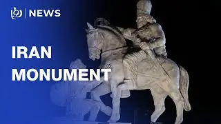 Iran unveils monument to ancient victory in post war defiance show