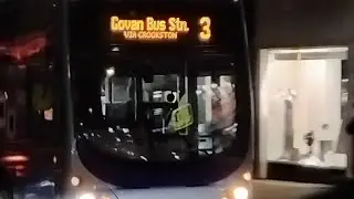 First Glasgow Volvo B9tl wright eclipse Gemini SF09 LDO 37742 Route 38