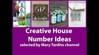 Creative House Number Ideas &ndash; DIY Home Decor Inspo