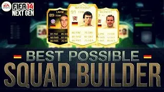 BEST POSSIBLE GERMANY TEAM! w/ LEGEND CARDS | FIFA 14 Ultimate Team Squad Builder