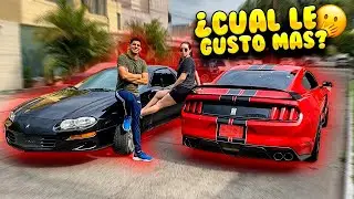 LE PRESTO MI CAMARO Y MI MUSTANG SHELBY A MI NOVIA *no sabe manejar*|| JUANITO MARTINEZ